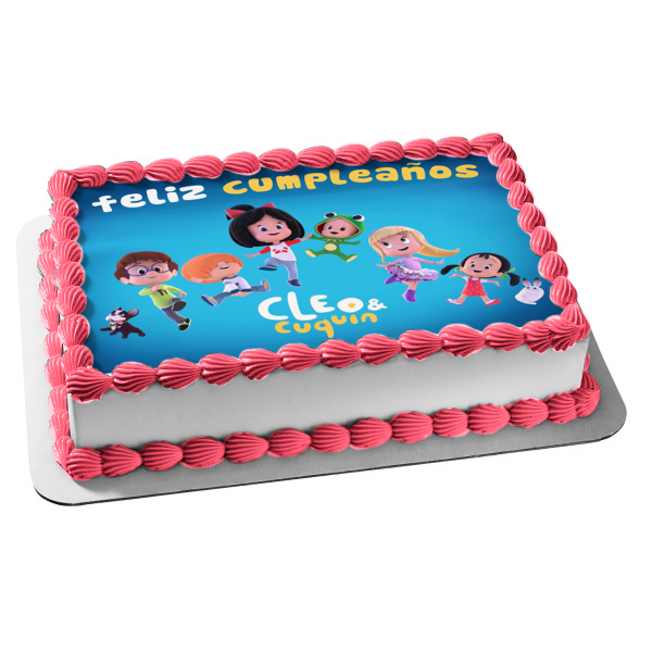 Cleo & Cuquin Cleo Cuquin Tete Pelusin Colitas Maripi Edible Cake Topp – A  Birthday Place