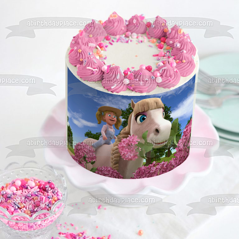 La Granja De Zenon Susana Y La Potranca Margarita Edible Cake Topper I – A  Birthday Place