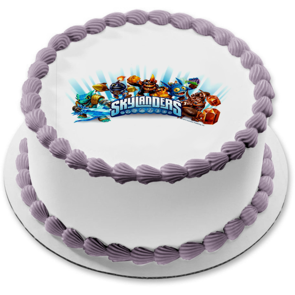 Skylanders Pop Fizz Wallop Edible Cake Topper Image ABPID01584 – A Birthday Place