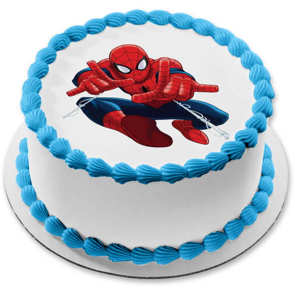 spiderman cake topper