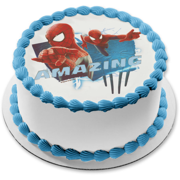 spiderman cake topper