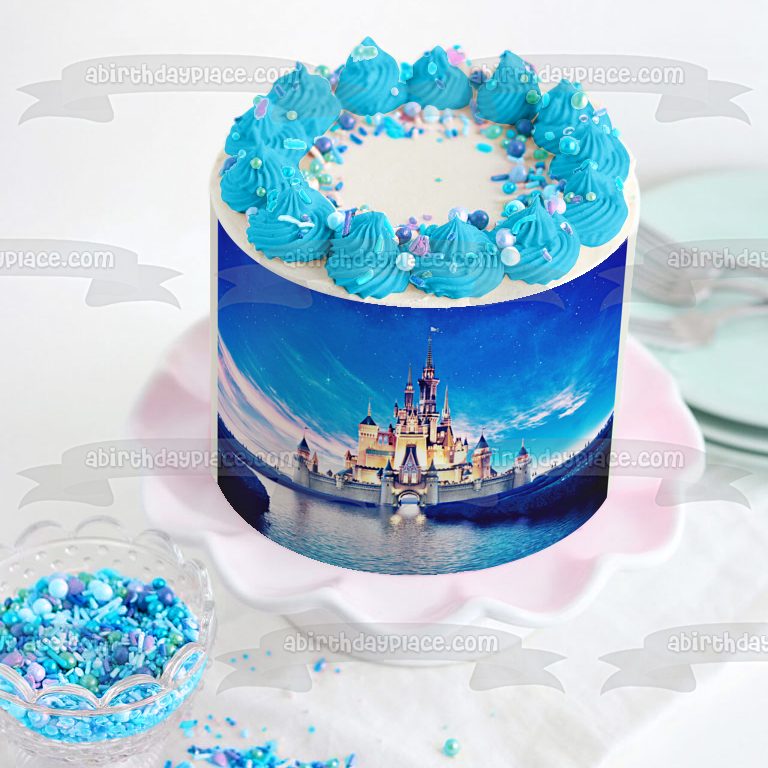 Disney Castle Birthday Cake - Flecks Cakes