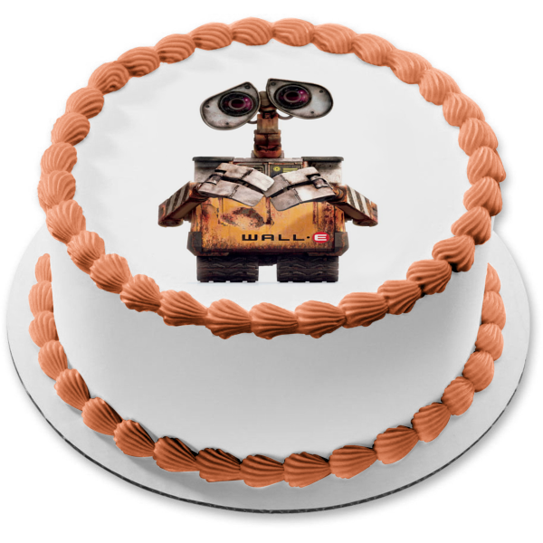 Disney Wall-E White Background Edible Cake Topper Image ABPID07299 – A  Birthday Place