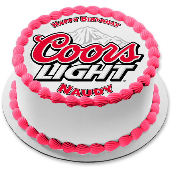 coors light cake image