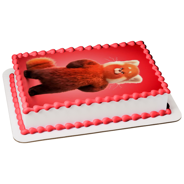 Turning Red Mei Lee As a Giant Red Panda Edible Cake Topper Image ABPI – A  Birthday Place