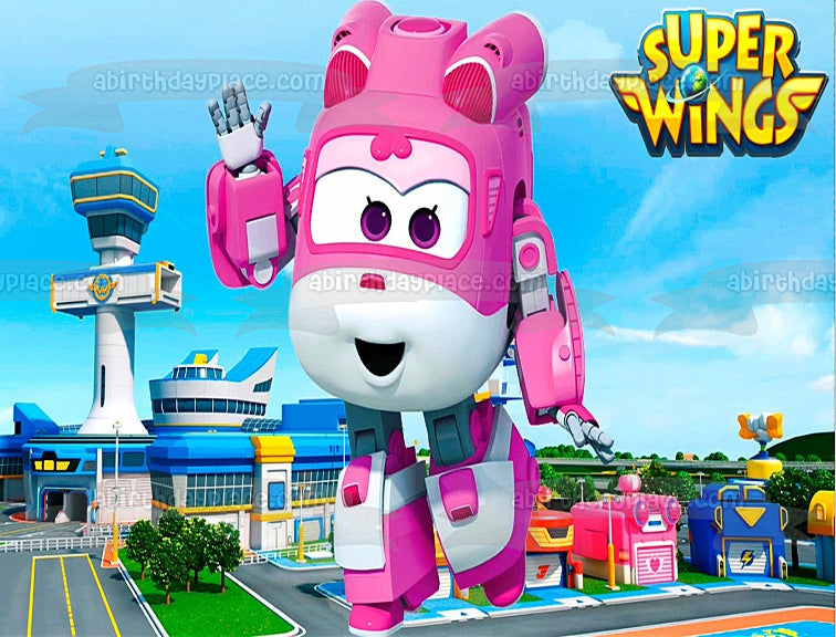 pink helicopter super wings