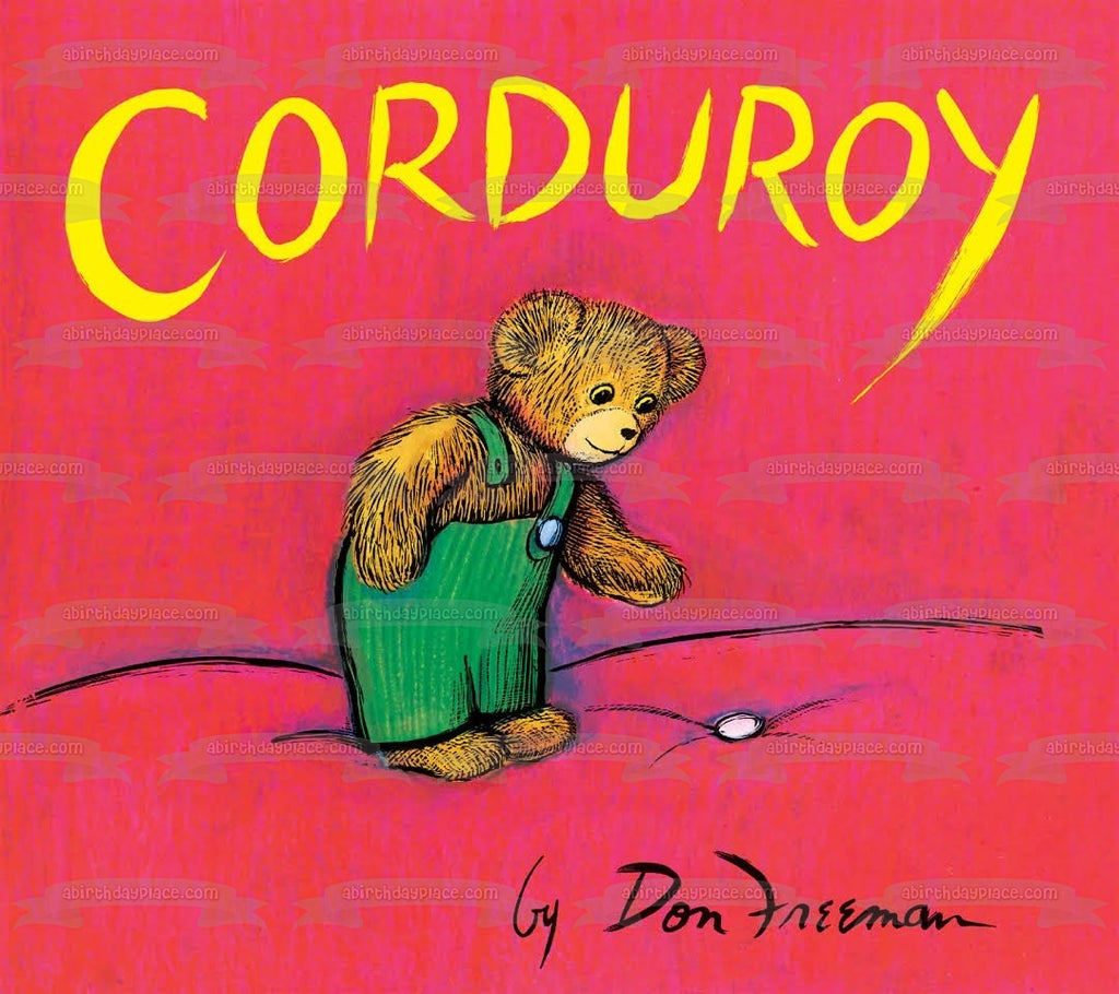 corduroy teddy bear