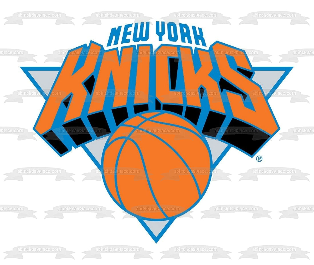 New York Knicks Logo NBA Edible Cake Topper Image ABPID05261 – A ...