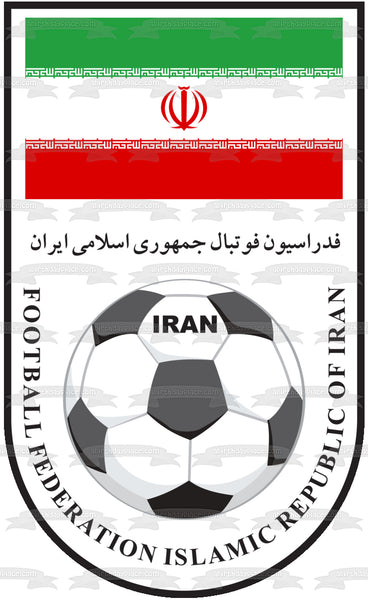 Iran National Football Team Logo Edible Cake Topper Image ABPID20617 ...