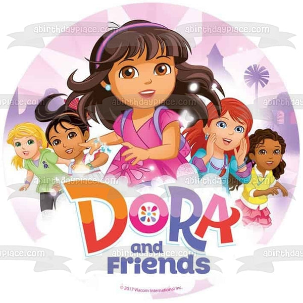 Dora and Friends Ira Sirina Mala Naiya Kate Alana Edible Cake Topper I ...