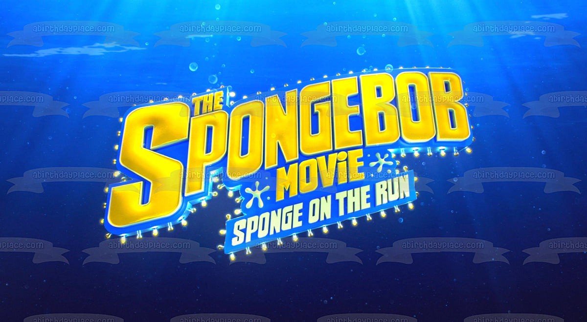 The SpongeBob Movie: Sponge on the Run Edible Cake Topper Image ABPID5 ...