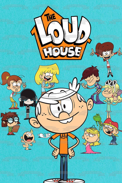 The Loud House Lori Leni Luan Lola Lucy Luna Lisa Lincoln Lily Lana Ly A Birthday Place 0944