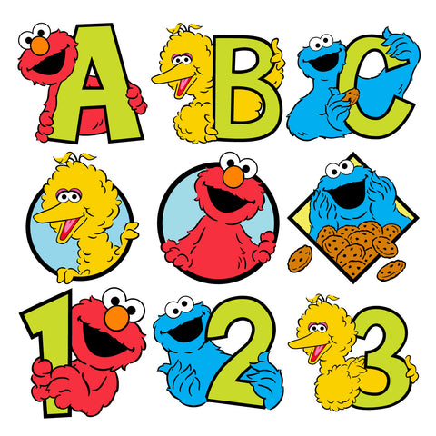sesame street characters a birthday place