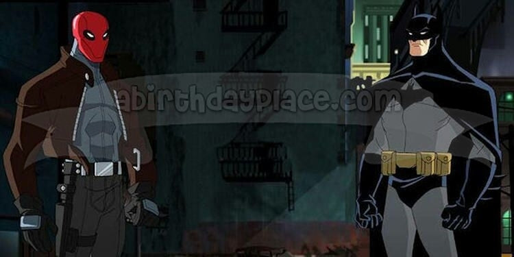 DC Comics Jason Todd Batman: Under the Red Hood Animated TV Show Edibl – A  Birthday Place