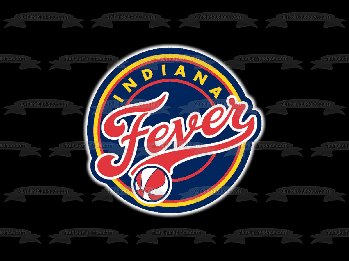 NBA Indiana Fever Team Logo Edible Cake Topper Image ABPID55866 – A ...