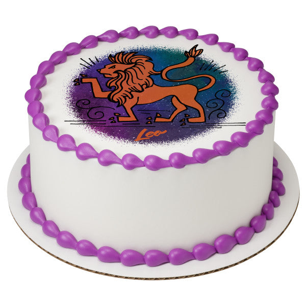 Leo Edible Cake Topper Image – A Birthday Place