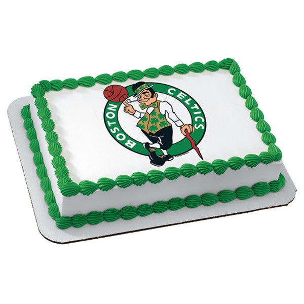 NBA Boston Celtics Team Edible Cake Topper Image - A ...