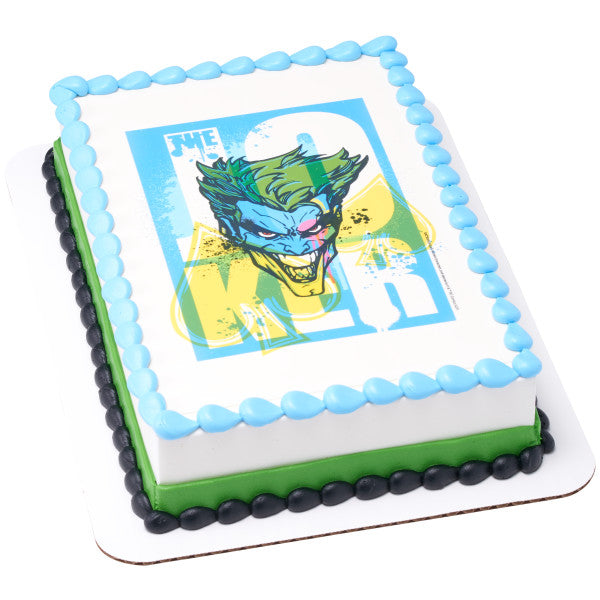 Batman™ The Joker Edible Cake Topper Image – A Birthday Place