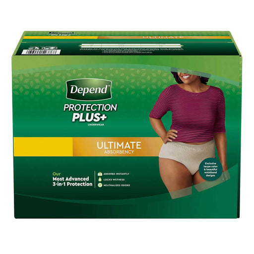 Always Discreet Boutique Adult Incontinence & Postpartum Underwear For  Women, Size X-Large, Peach, Maximum Absorbency, Disposable, 16 Count x 2  Packs (32 Count total) in Dubai - UAE