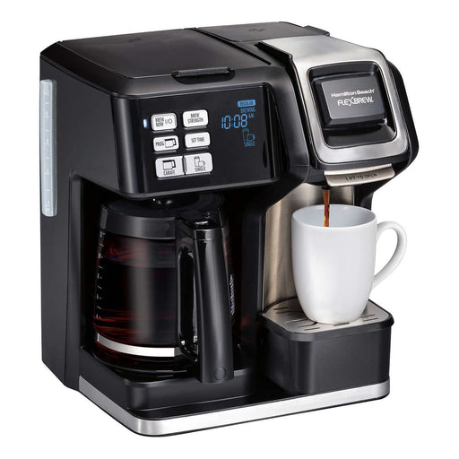 Mr. Coffee One-Touch CoffeeHouse Espresso and Cappuccino Machine, Dark  Stainless