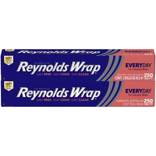 Reynolds Wrap Heavy Duty Aluminum Foil, 18 x 33.33 yd, 2-count