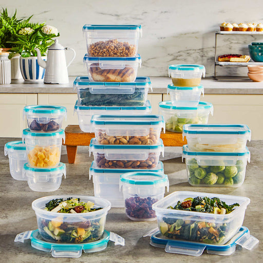 Glasslock Snapware Tempered Glass Food Storage Containers with Lids 18  Piece Set $19.99