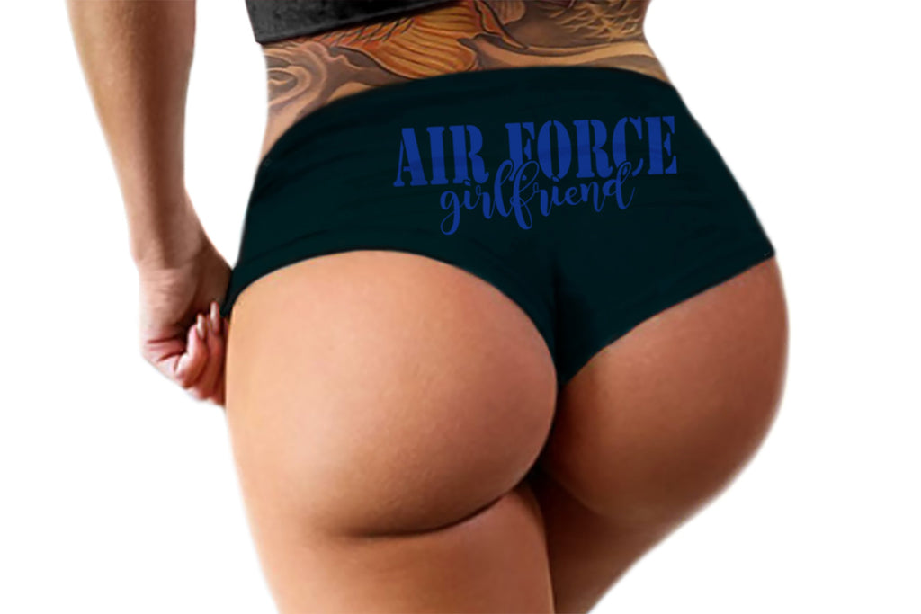 Air Force Girlfriend Panties Funny Sexy Booty Shorts Bachelorette Part