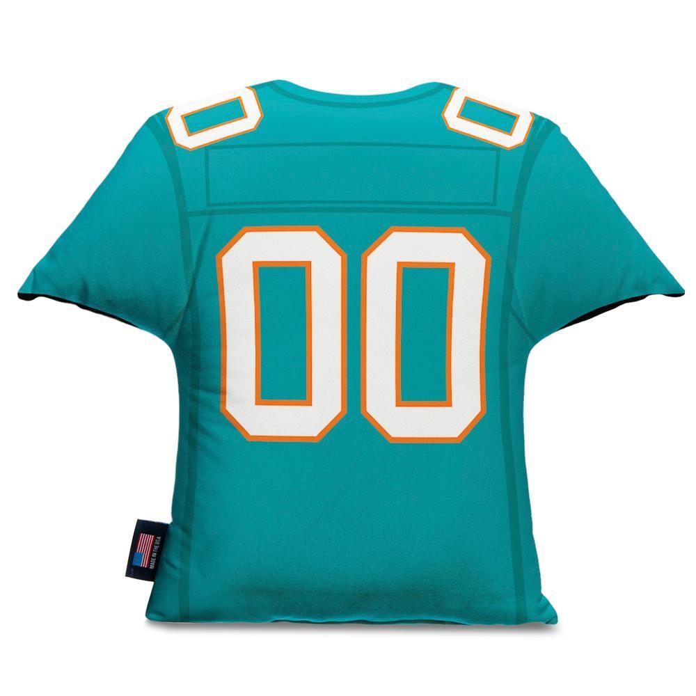 Miami Dolphins Big League NFL Jersey Pillow