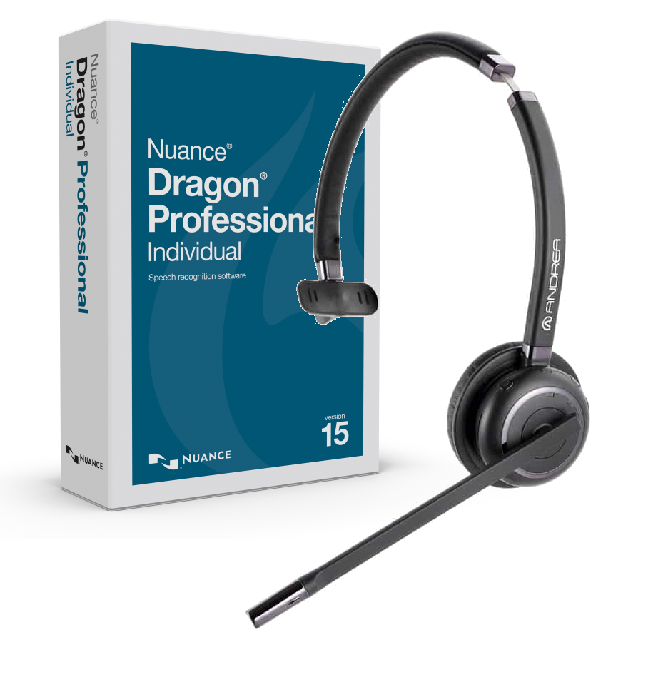 nuance dragon wireless headset