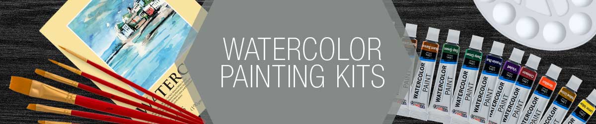 70pc Artist Watercolor Painting Set 2 Easels 60 Watercolor Paint Color —  U.S. Art Supply