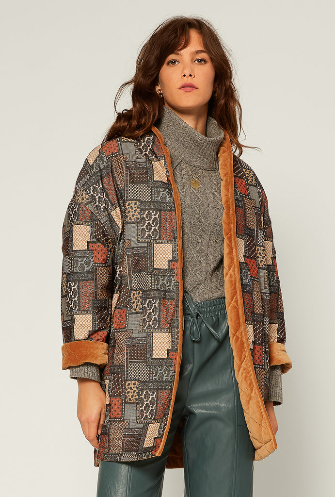 Reversible Quilted Jacket – CURRENT AIR