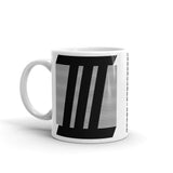 Black III Lines Kaffa Mug