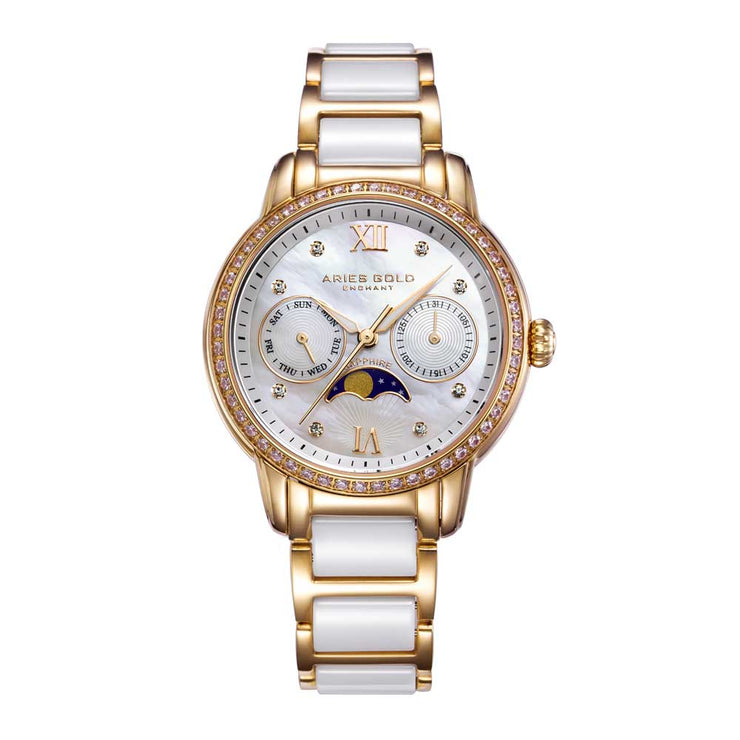 gold female watches