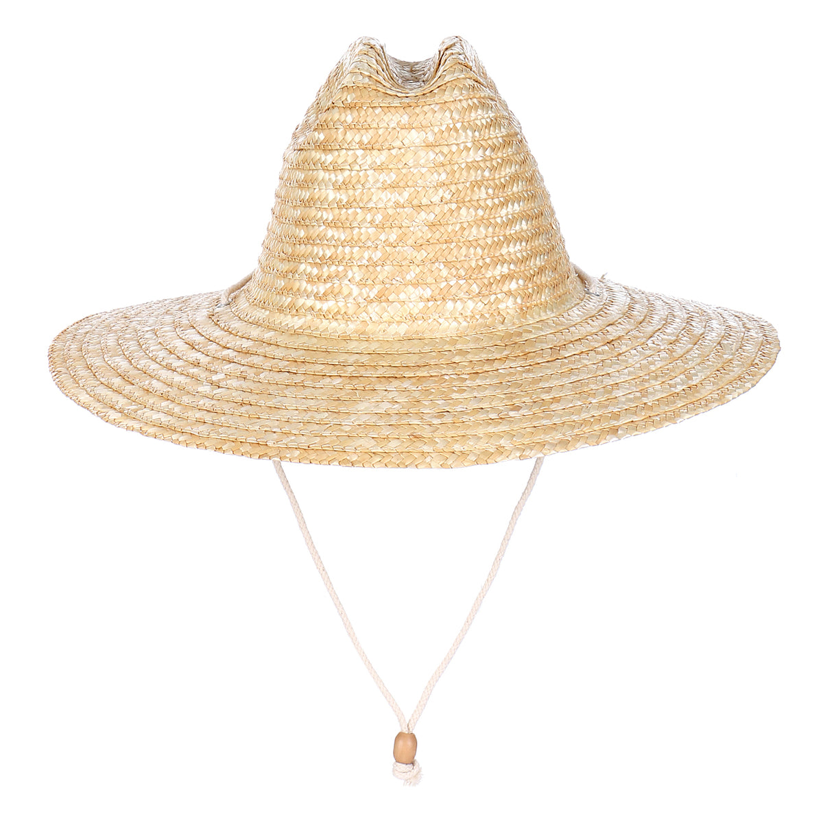 Lifeguard Straw Adjustable Chin Cord Hat – 2040USA