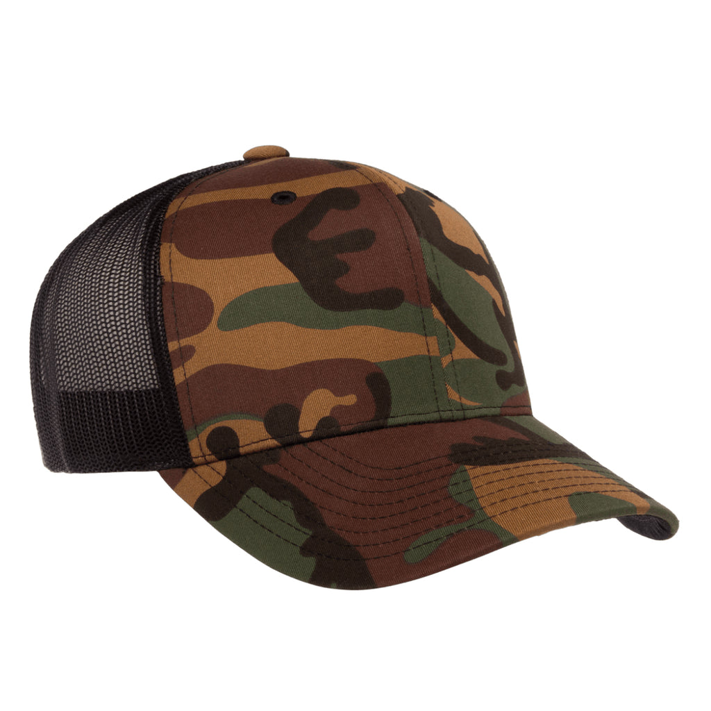 Flexfit Retro Yupoong Camo Trucker Hat – 2040USA