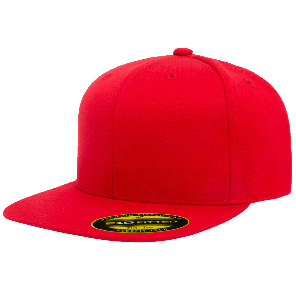 Flexfit Premium 210 Fitted Yupoong Caps | Yupoong Flat Bill | Wholesale ...
