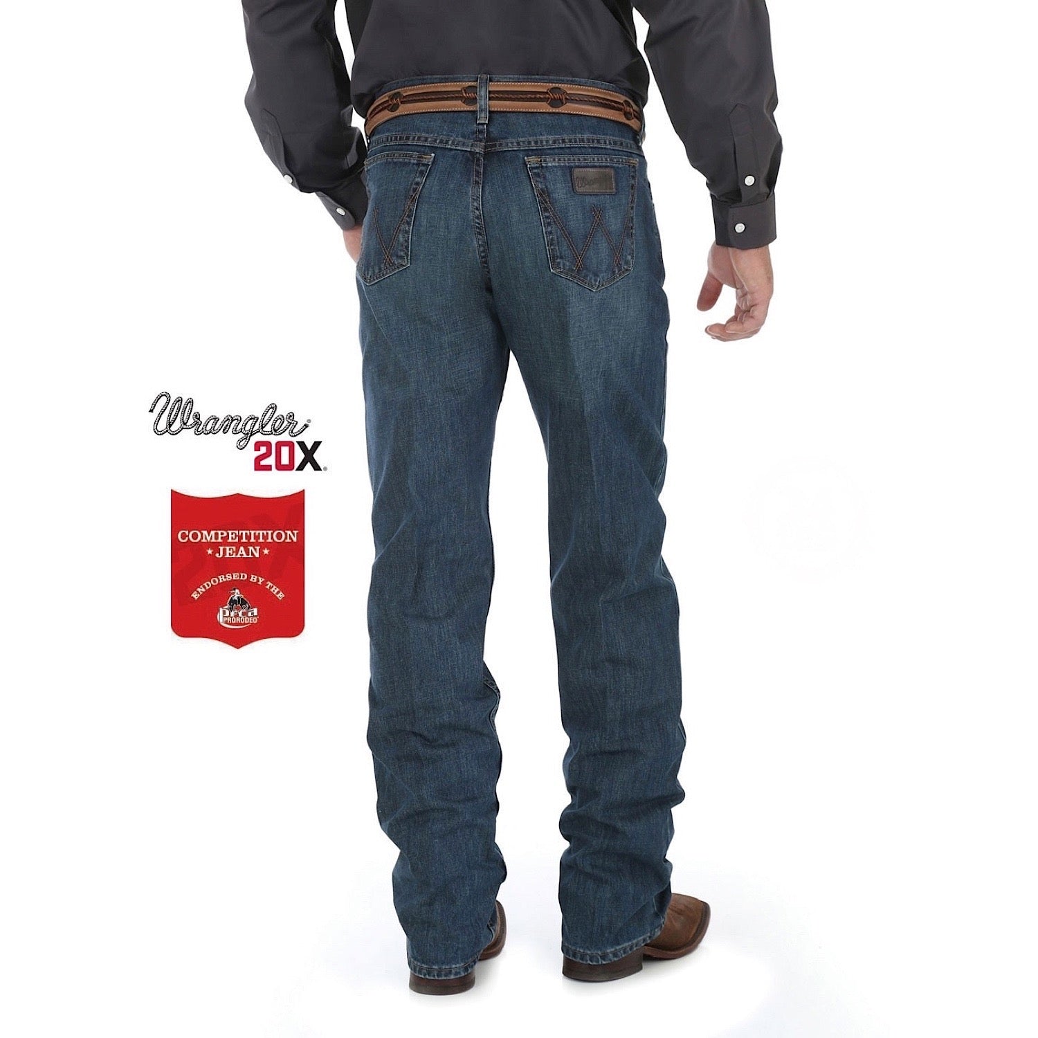 Buy Wrangler Mens 20X Competition Relaxed Jean, River Wash - 01MWXRW - The  Stable Door