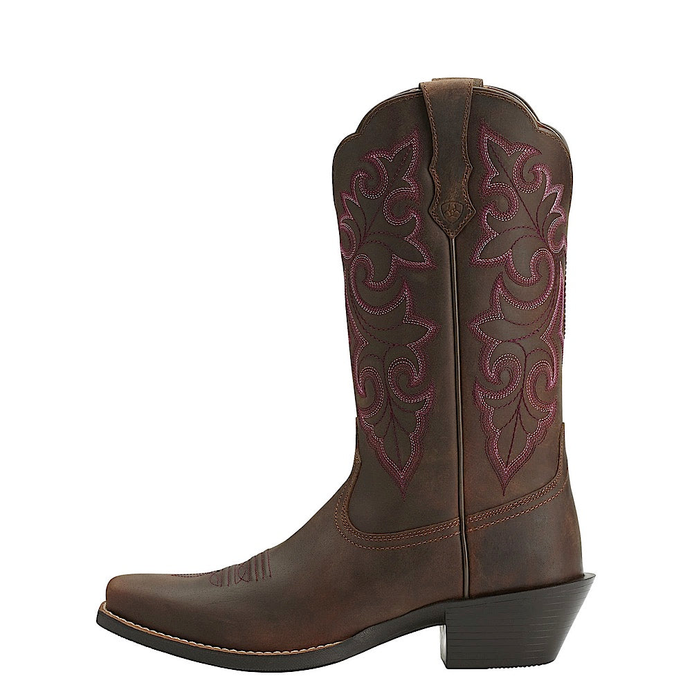 ariat round up square toe boots