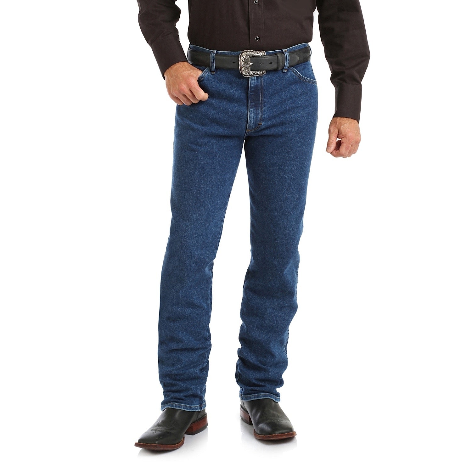 wrangler authentic 5 pocket jeans
