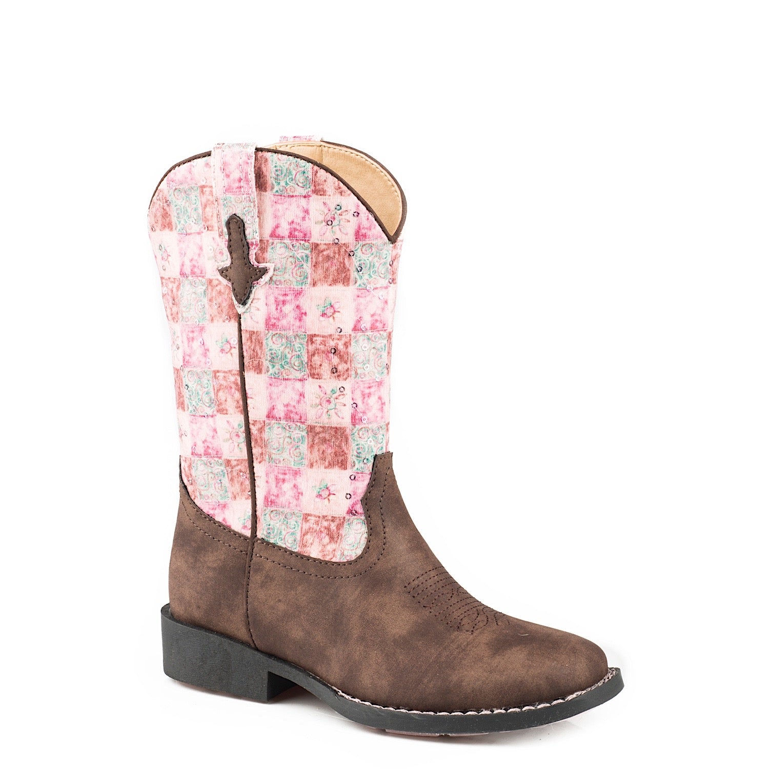 kids floral boots