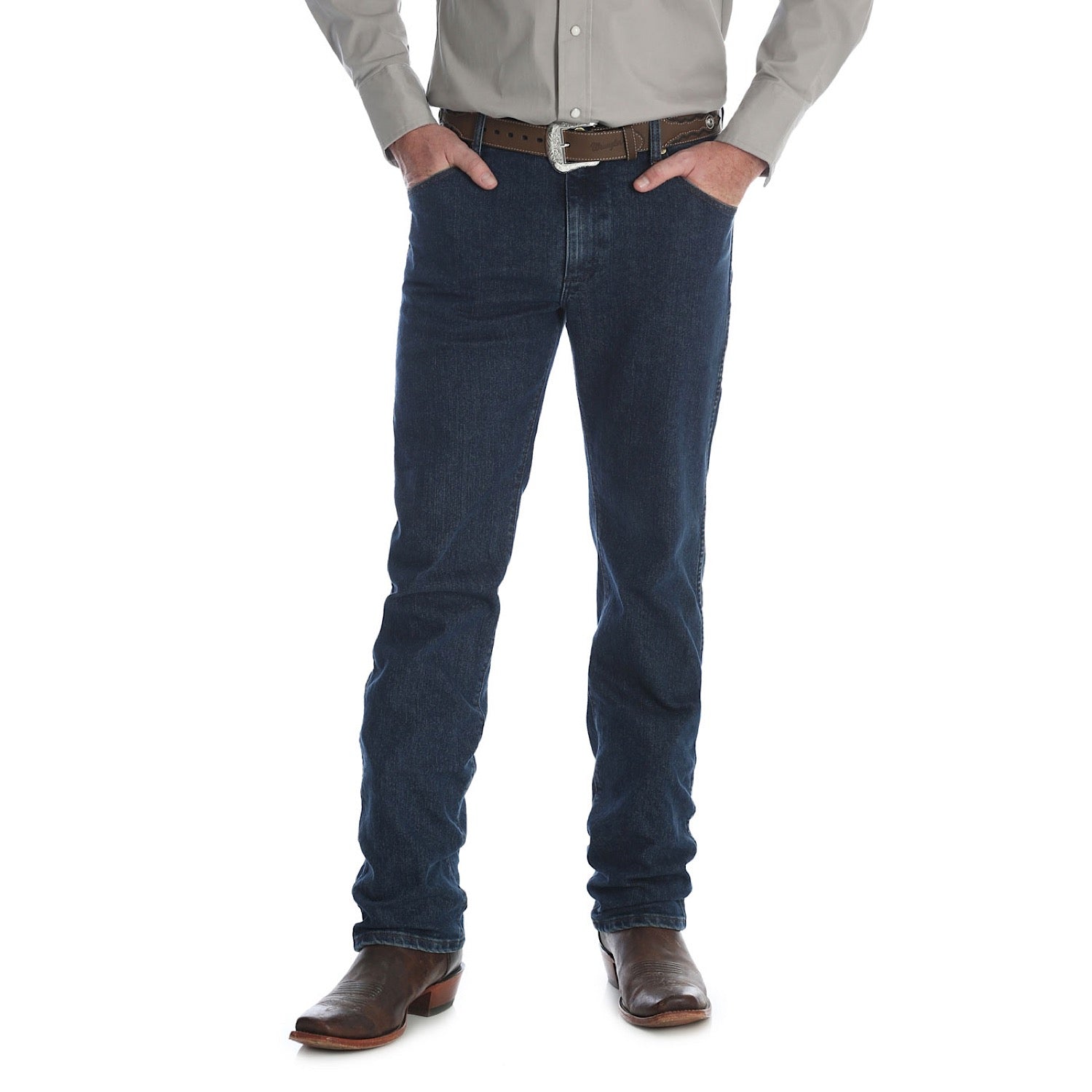 Buy Mens Premium Performance Cowboy Cut CV Regular Fit Jean Midni - The Stable Door