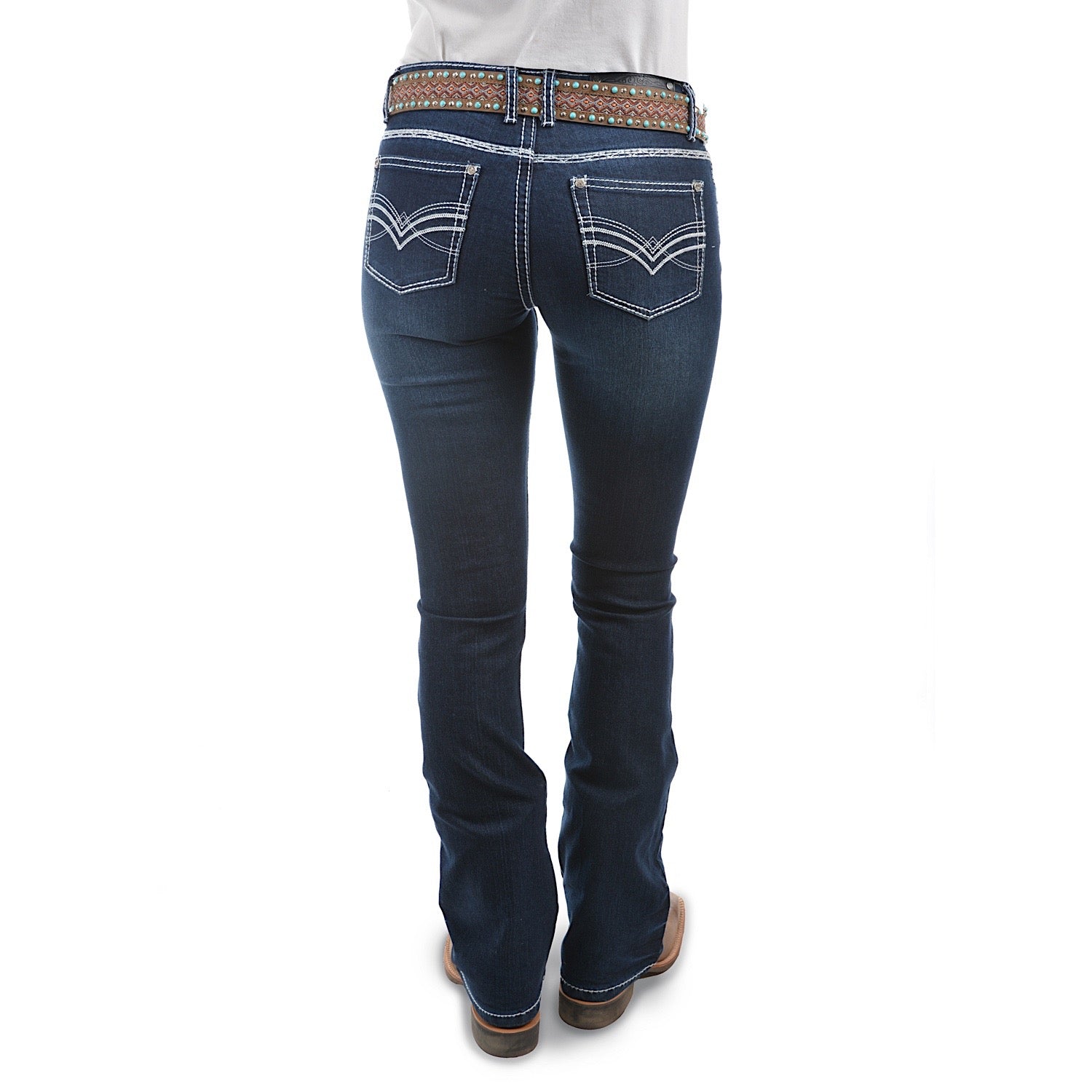 western boot cut jeans womens