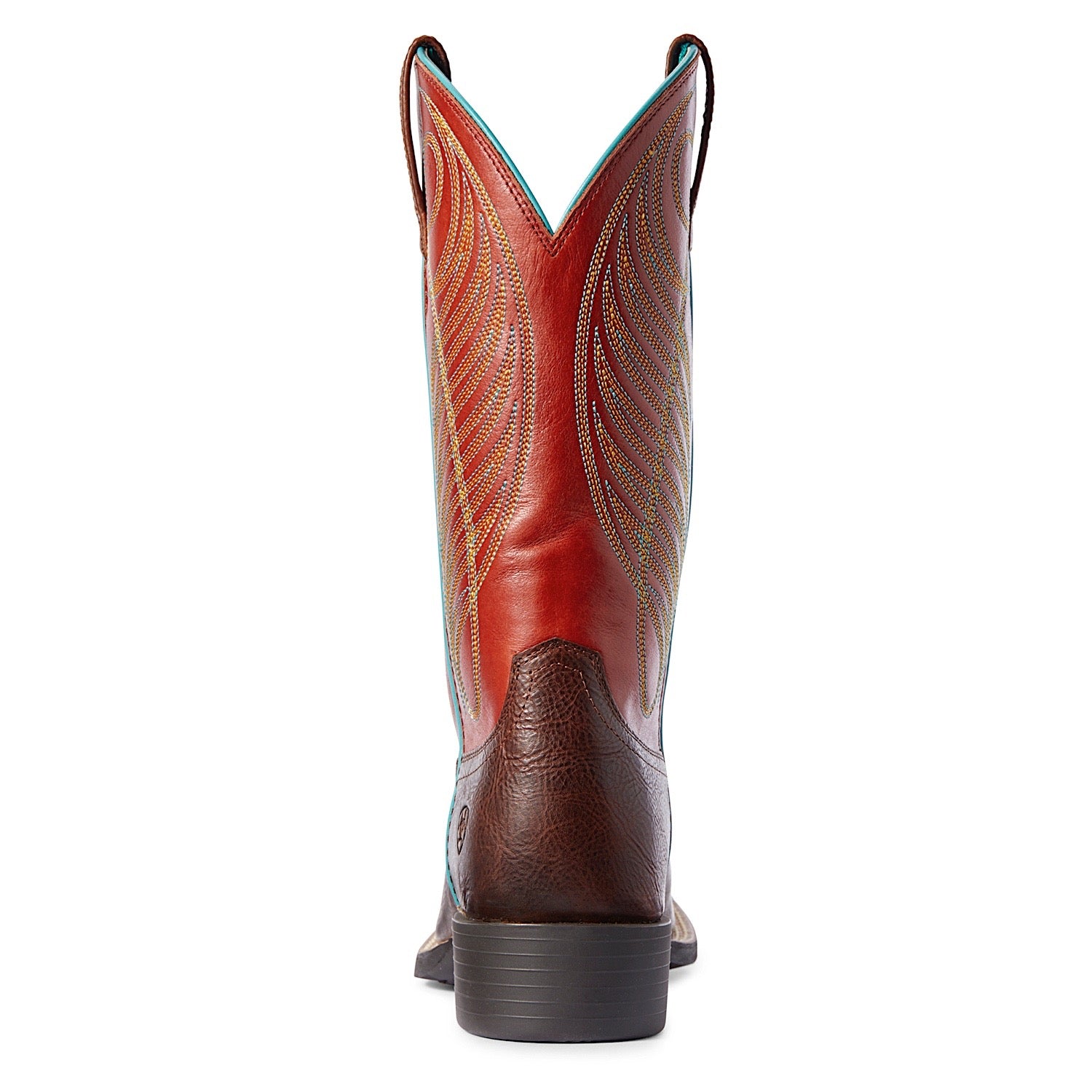 womens red square toe cowboy boots