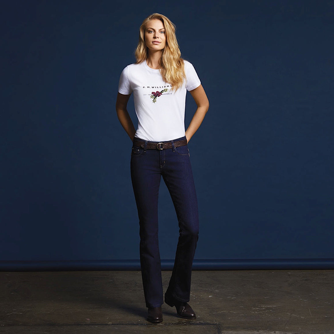 Buy R.M.Williams Tara Jeans Indigo 