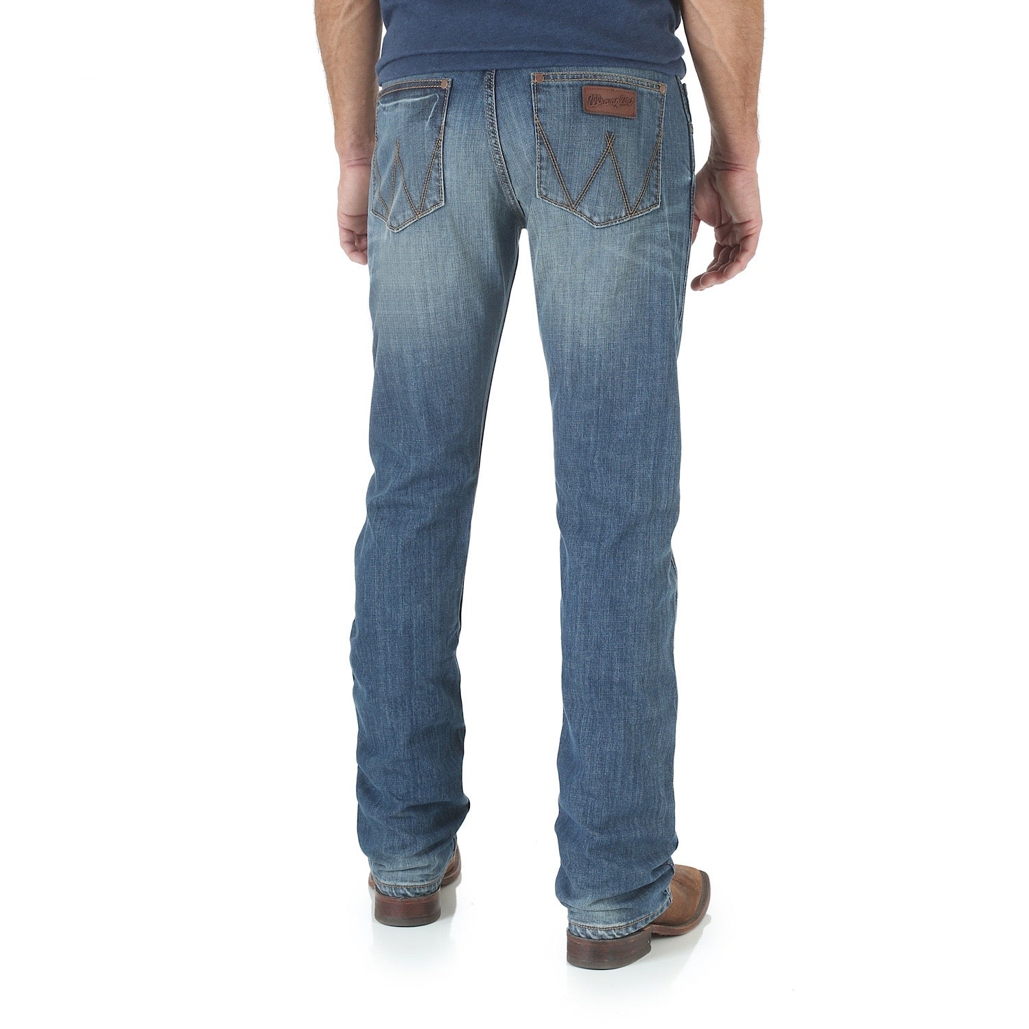 Buy Wrangler Mens Retro Slim Straight Jean 34