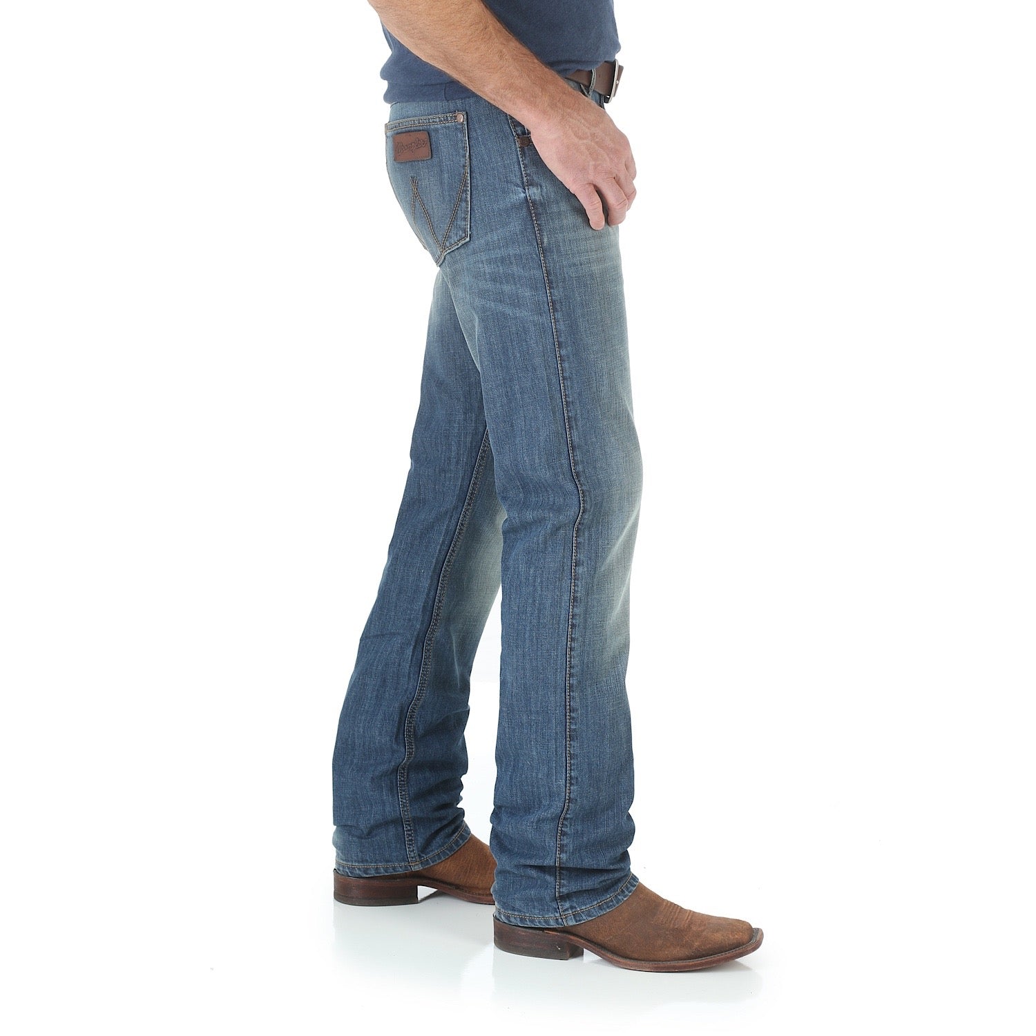 Buy Wrangler Mens Retro Slim Straight Jean 34