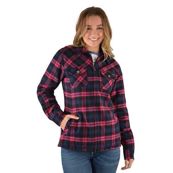 Wrangler Womens Virginia Shirt Jacket Multi