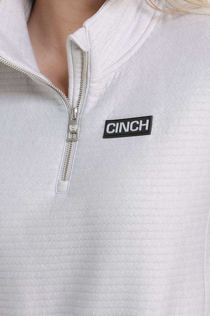 cinch quarter zip pullover