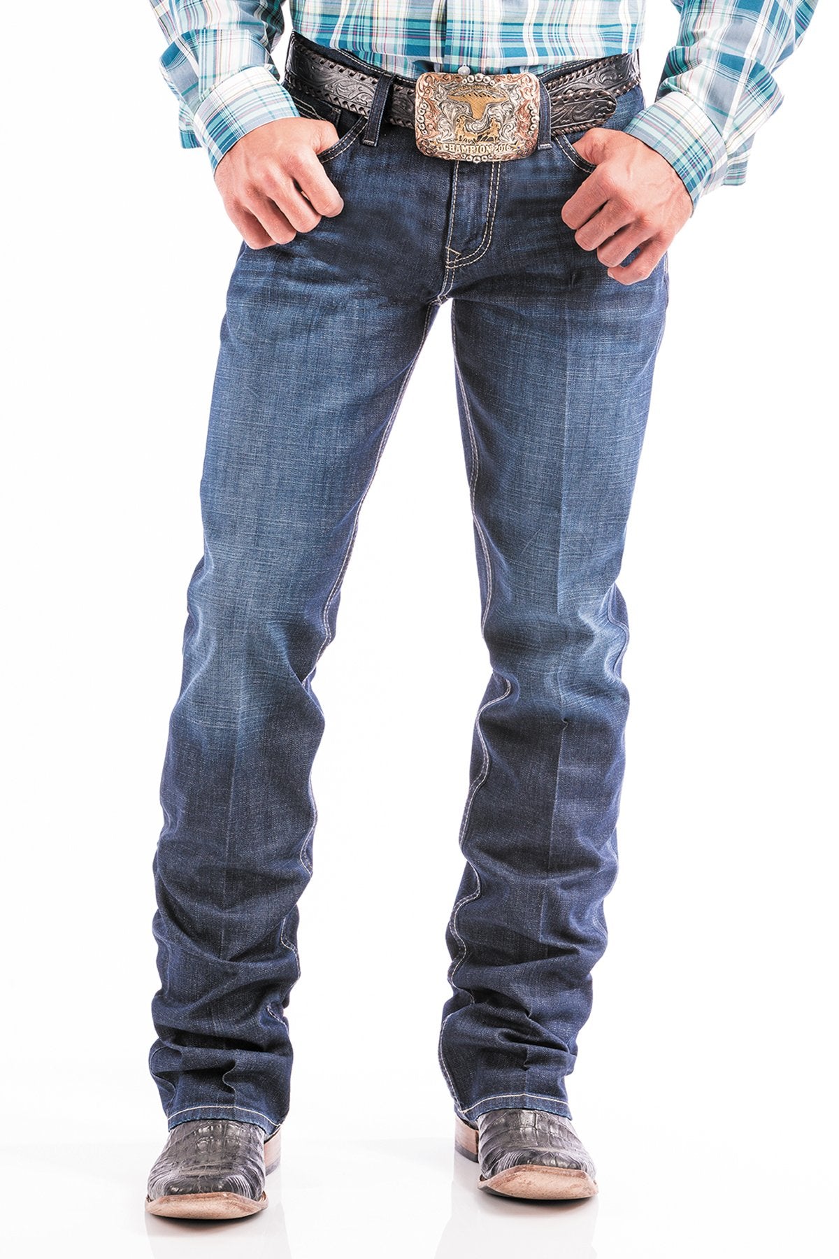 mens slim fit bootcut jeans stretch