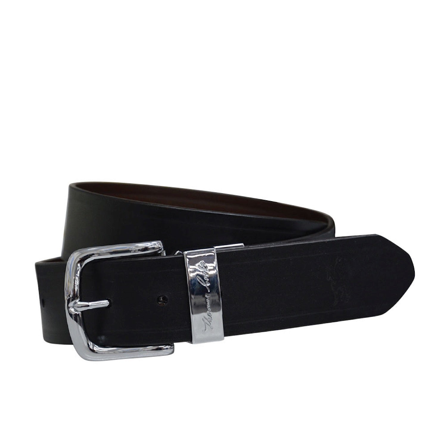 Buy Thomas Cook Signature Reversible Belt Silver/Black/Brown - The ...